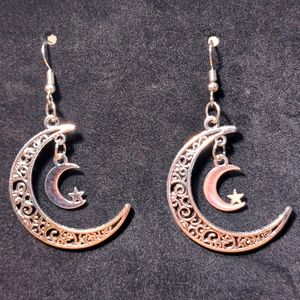 Moon and Star Earrings 🌙✨